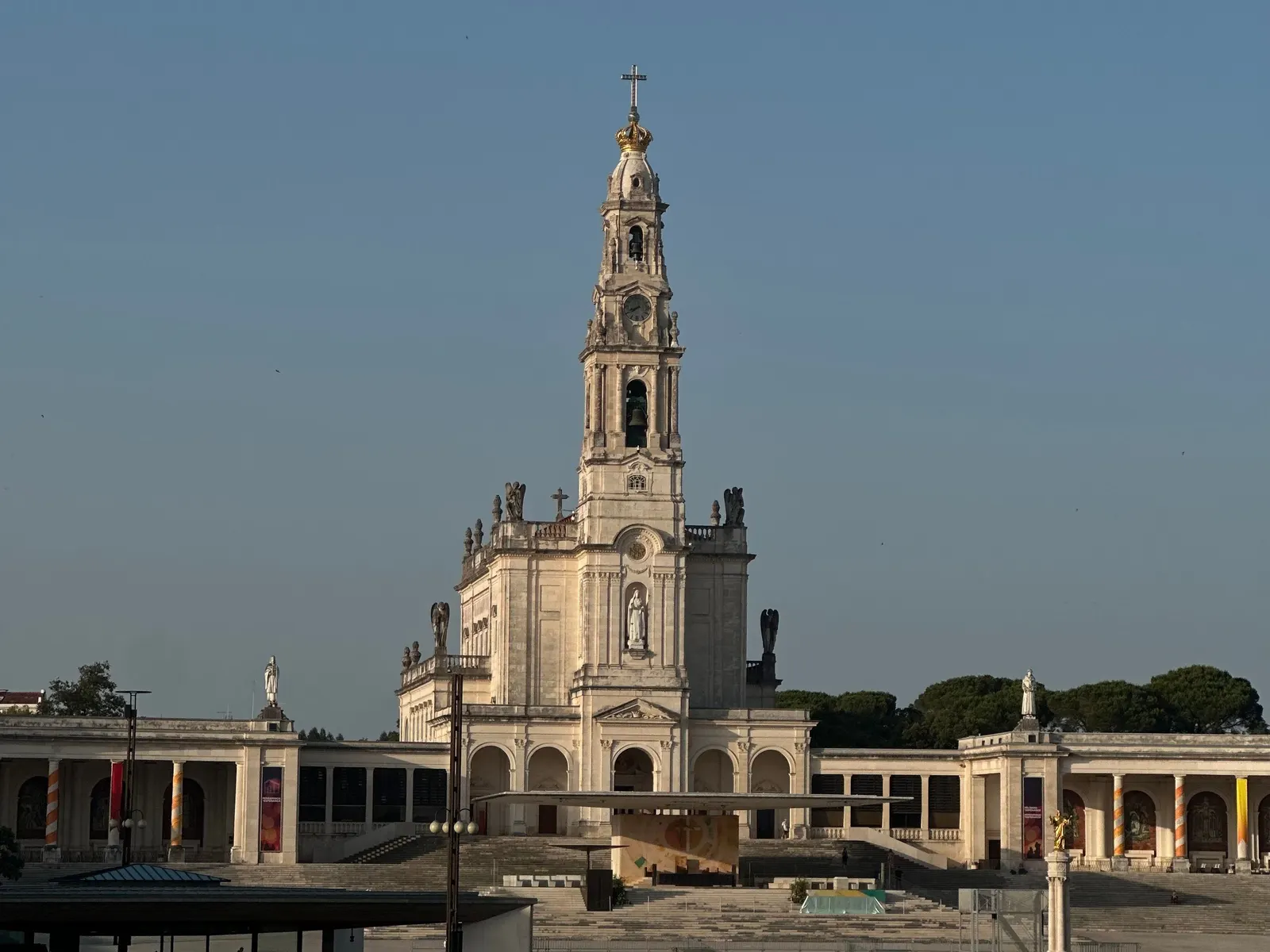 Basílica de Nossa Senhora do Rosário, no Santuário de Fátima